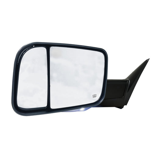 Ram 3500 Driver Side Door Mirror W/Towing Pkg W/O Side View Camera Man Folding Textured Assembly - CH1320494