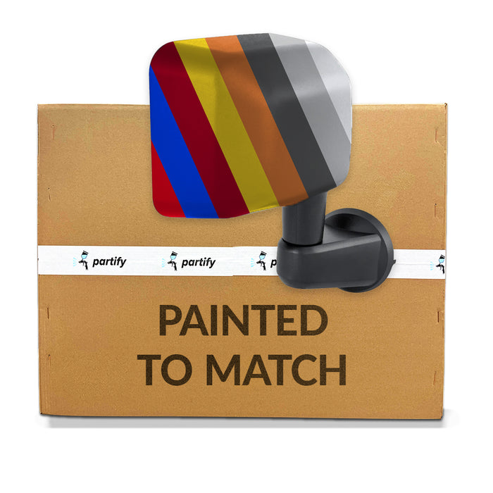 Jeep Wrangler Passenger Side Door Mirror Power Heated Textured Assembly - CH1321372