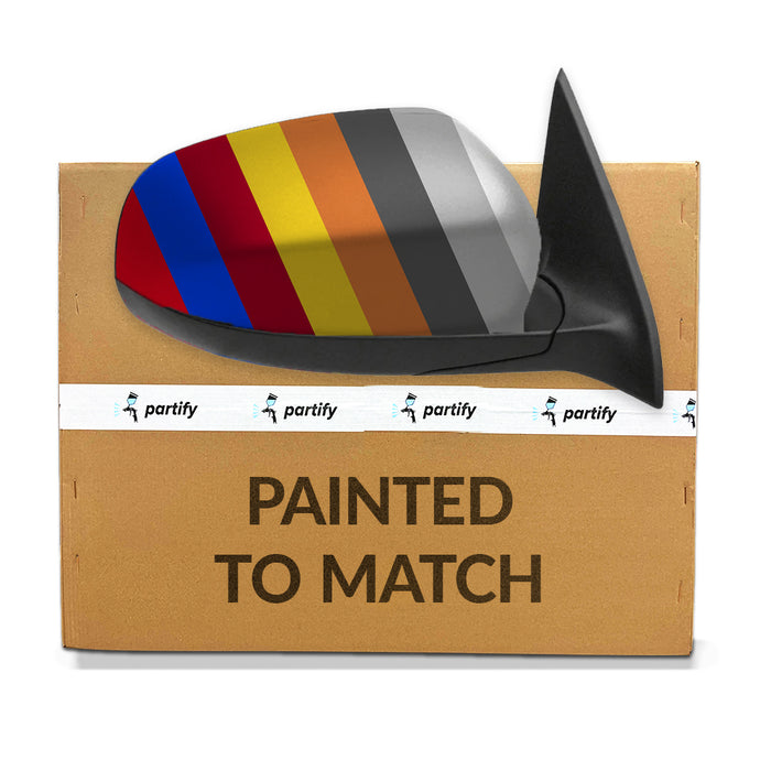 Jeep Cherokee Passenger Side Door Mirror Power Heated W/O Blind Spot Sensor W/O Memory Textured Assembly - CH1321373