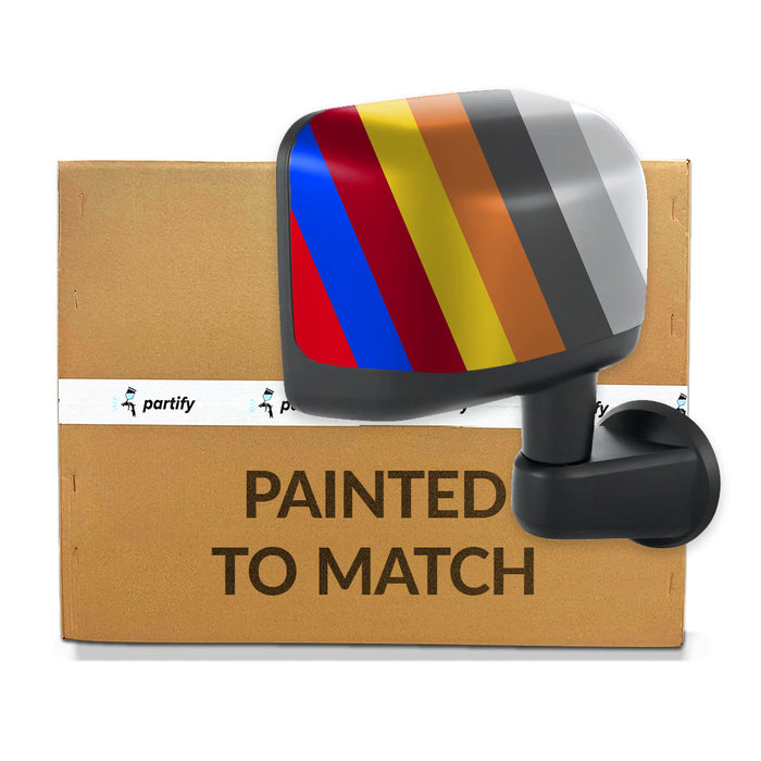 Jeep Wrangler Passenger Side Door Mirror Power Heated Gloss Assembly - CH1321392