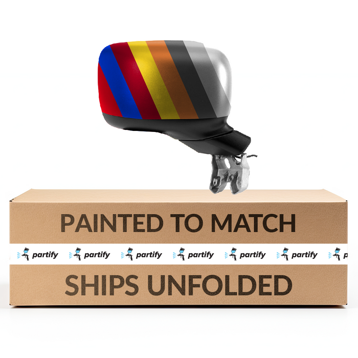 Jeep Renegade Passenger Side Door Mirror Heated W/O Blind Spot Detection W/O Signal Temp Sensor Convex Assembly - CH1321441