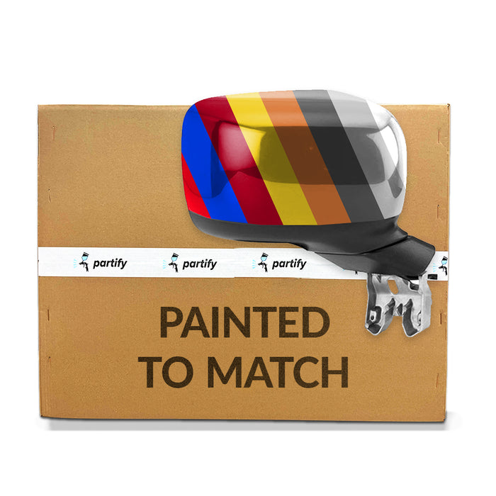 Jeep Renegade Passenger Side Door Mirror Manual Non-Heated Temp Sensor Convex Assembly - CH1321444