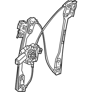 Front Passenger Side Window Regulator image