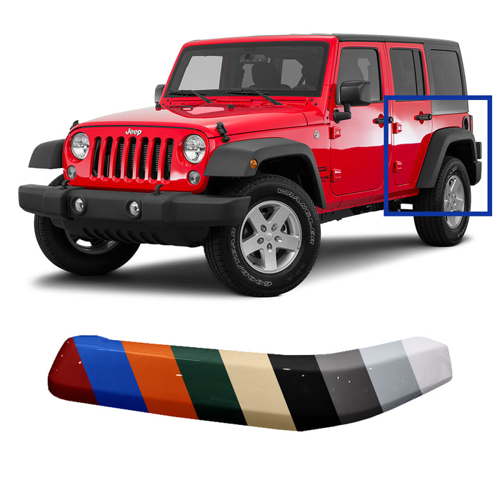 Jeep Wrangler Rear CAPA Certified Driver Side Fender Flare - CH1768103C