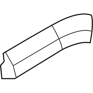 Rear Passenger Side Wheel Arch Molding image