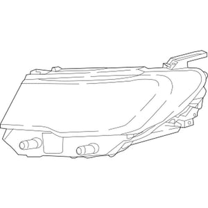 Passenger Side Headlight Assembly image
