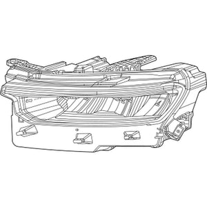 Passenger Side Headlight Assembly image