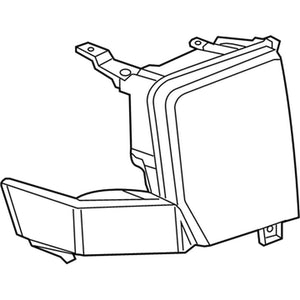 Driver Side Headlight Lens Housing image