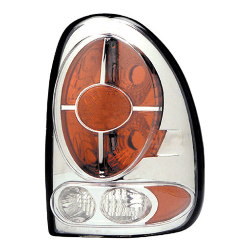 Chrysler Town & Country/Dodge Caravan/Durango/Plymouth Voyager Tail Light Set Performance Styled W/Chrome Housing W/Clear Lens - CH2811108