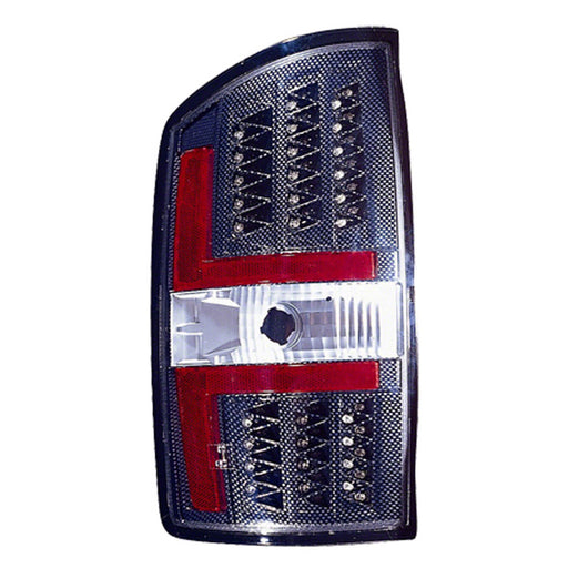 Dodge Ram 1500/2500/3500 Tail Light Set Led W/Carbon Fiber Painted Bezel W/Clear Lens - CH2811140