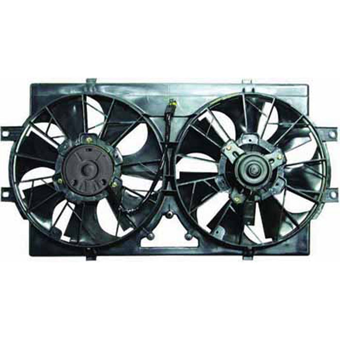 Chrysler Cirrus/Dodge Stratus Engine Cooling Fan Assembly Dual Fan Assembly W/Module Stamped 4662156 2.5L V6 - CH3115126