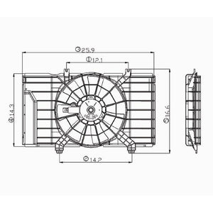 Engine Cooling Fan Assembly image