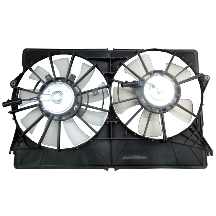 Chrysler Pacifica Engine Cooling Fan Assembly Motor/Blade/Shroud Dual Fan Assembly 3.5L V6 - CH3115134