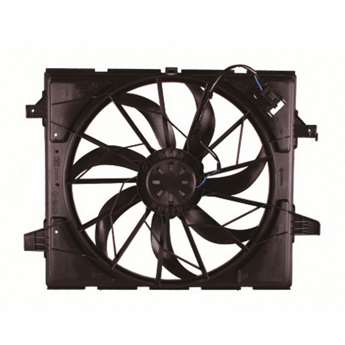 Dodge Durango/Jeep Grand Cherokee/Grand Cherokee WK CAPA Certified Engine Cooling Fan Assembly 3.6L V6/5.7L V8 - CH3115170C