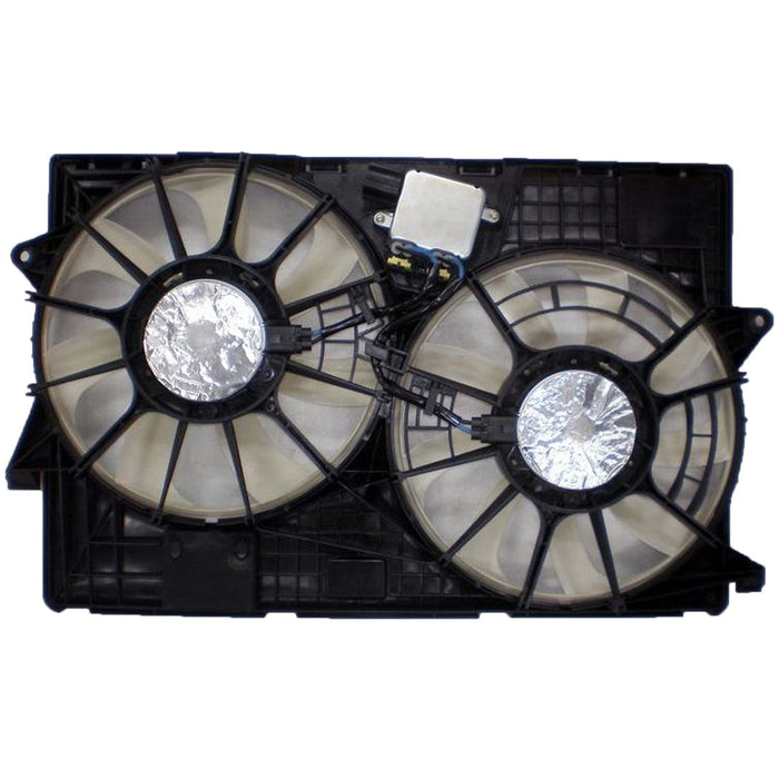 Jeep Cherokee CAPA Certified Engine Cooling Fan Assembly Dual Fan Assembly Std Duty Cooling 3.2L V6 - CH3115178C