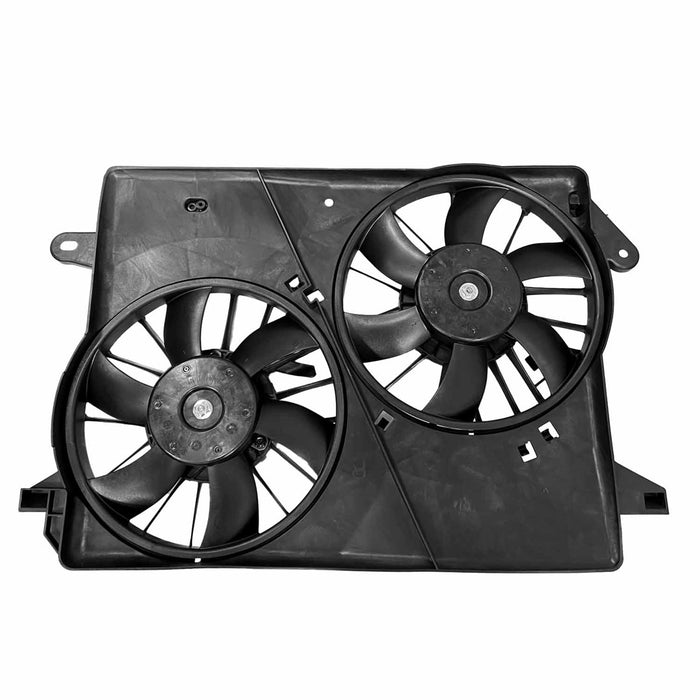 Chrysler 300/Dodge Challenger/Charger Engine Cooling Fan Assembly Heavy/Severe Duty Cooling Motor/Blade/Shroud Dual Fan Assy 2.7L V6/3.5L V6/5.7L V8/6.1L V8/6.4L V8 - CH3115184