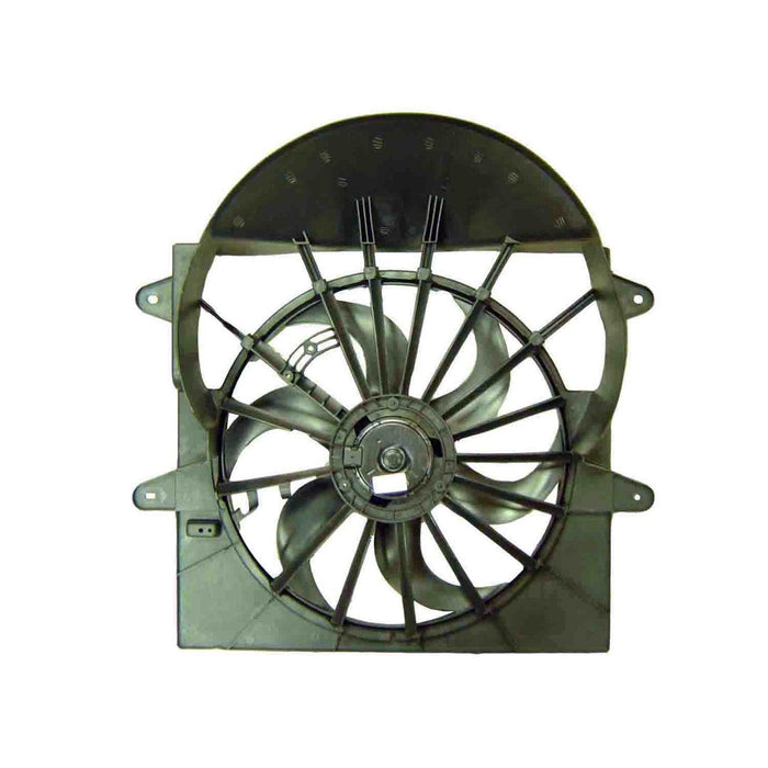 Jeep Commander/Grand Cherokee CAPA Certified Engine Cooling Fan Assembly Motor/Blade/Shroud Assembly 3.7L V6/4.7L V8 - CH3117102C