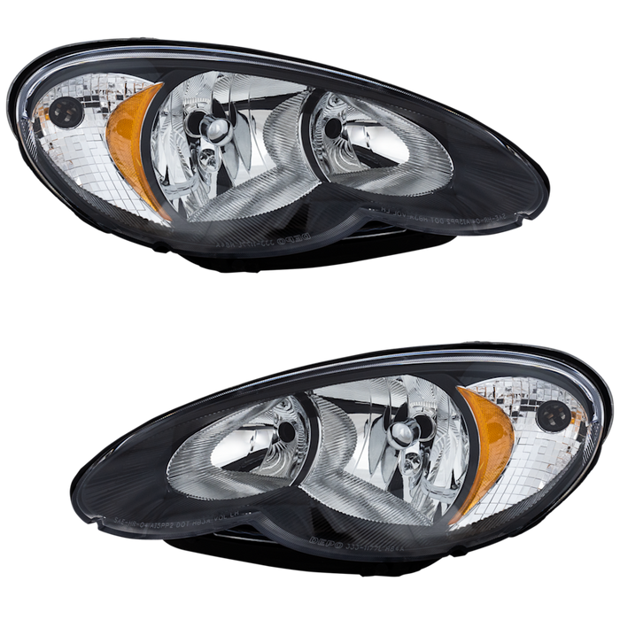 Chrysler PT Cruiser Headlight Set W/ Housing Performance Set - CH2505122