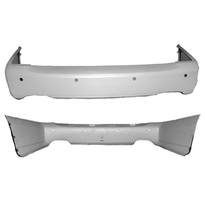 Cadillac Deville FWD CAPA Certified Rear Bumper With Sensor Holes - GM1100600C
