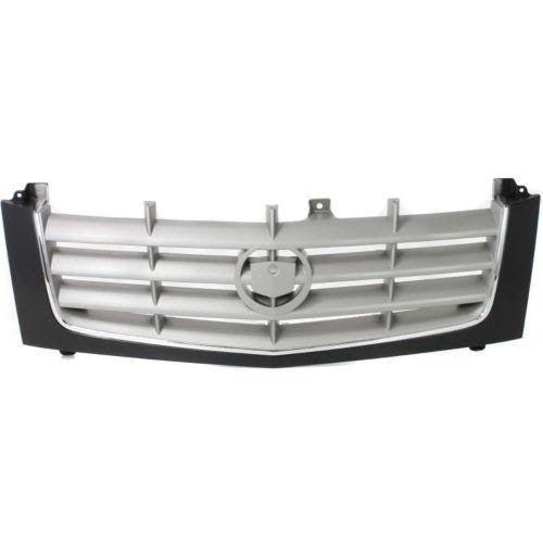 2002-2006 Cadillac Escalade Grille Chrome/Silver Black - GM1200509-Partify-Painted-Replacement-Body-Parts