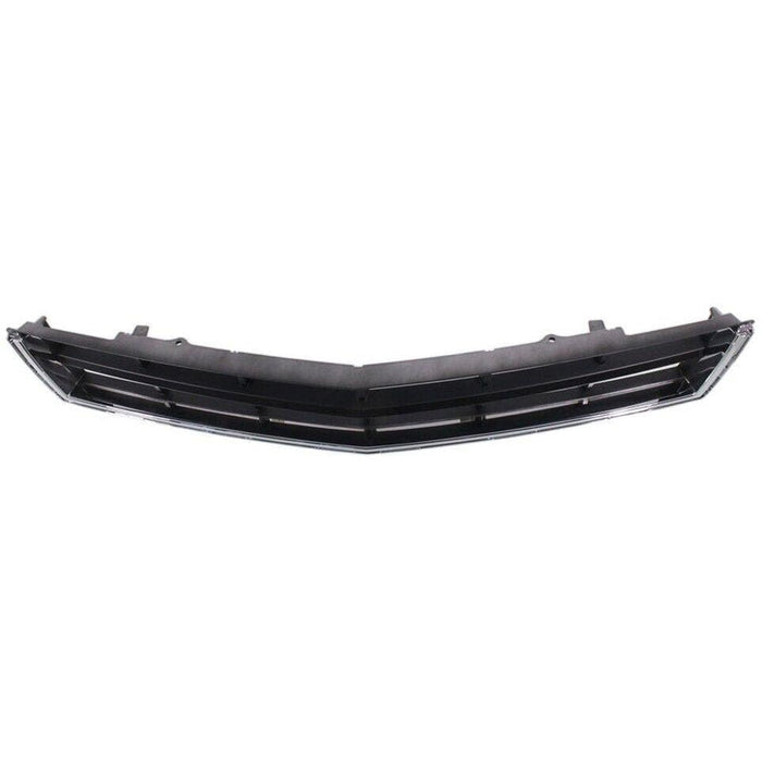 2010-2012 Cadillac SRX Lower Grille Center Matte-Dark Gray With Chrome Moulding - GM1036129-Partify-Painted-Replacement-Body-Parts