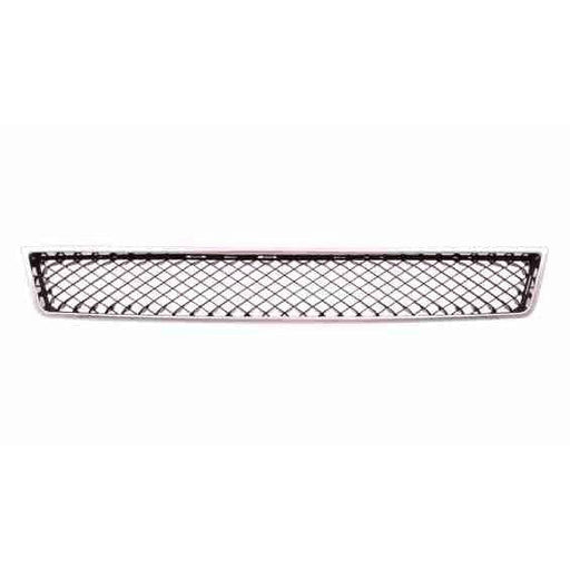 2007-2014 Chevrolet Avalanche Lower Grille Matte Black With Chrome Frame Without Off Road Package - GM1200553-Partify-Painted-Replacement-Body-Parts