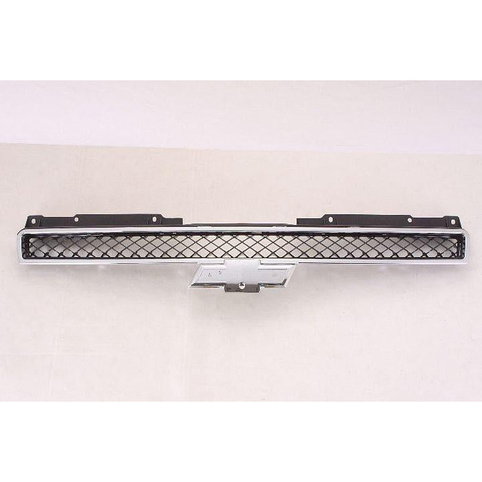 Parrilla superior cromada con certificación CAPA para Chevrolet Avalanche con marco negro - GM1200563C