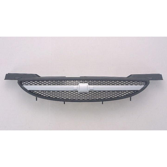 Chevrolet Aveo Hatchback CAPA Certified Grille Chrome Black - GM1200559C