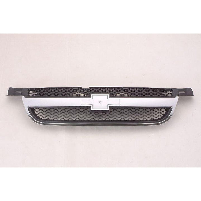Parrilla negra cromada certificada CAPA para Chevrolet Aveo Sedán - GM1200577C