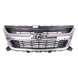 Chevrolet Colorado CAPA Certified Grille Matte Dark Gray With Chrome Frame Base/Lt/Wt Model - GM1200750C