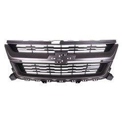 Chevrolet Colorado OEM Grille Matte Black With Gray Frame Z-71 Model Without Centennial Edition - 84244052