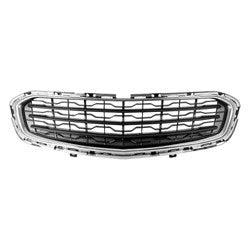 Chevrolet Cruze CAPA Certified Grille Center Black With Chrome Moulding Exclude Ltz Model - GM1200728C