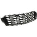 2016-2018 Chevrolet Cruze Hatchback Grille Center Black With Chrome Moulding Without Rs-Package Ls/Lt/L Models - GM1036174-Partify-Painted-Replacement-Body-Parts