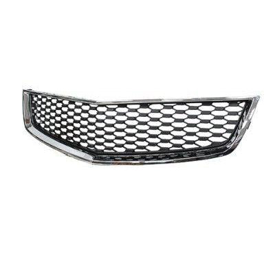 Chevrolet Equinox Lower CAPA Certified Grille Black/Chrome - GM1200621C