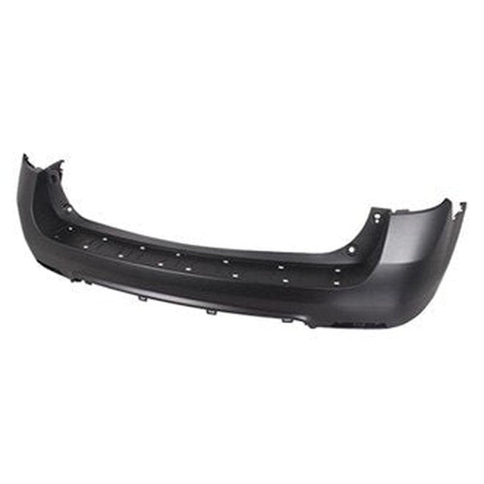 Chevrolet Equinox Upper CAPA Certified Rear Bumper Without Sensor Holes - GM1114108C