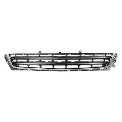 2014-2020 Chevrolet Impala Lower Grille Matte Black With Chrome Molding Ltz Model - GM1036159-Partify-Painted-Replacement-Body-Parts