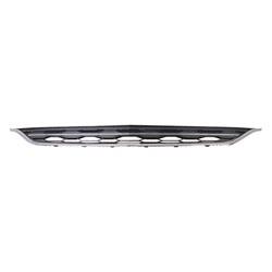 Chevrolet Malibu Upper CAPA Certified Grille Black With Chrome Moulding Without Adaptive Cruise - GM1200730C