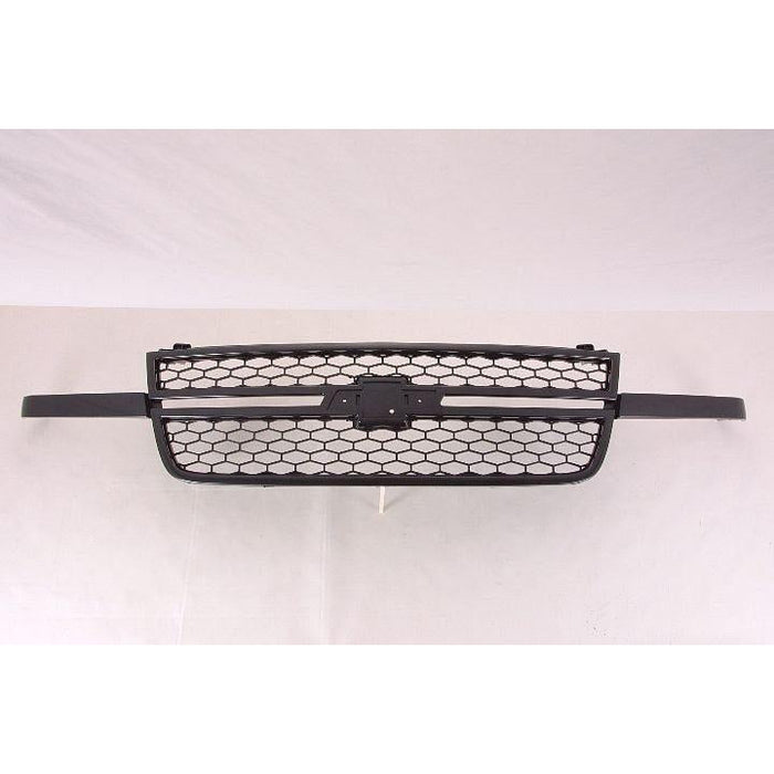 Chevrolet Pickup Chevy Silverado OEM Grille Black Frame With Black Honeycomb Ss Model - 15276048