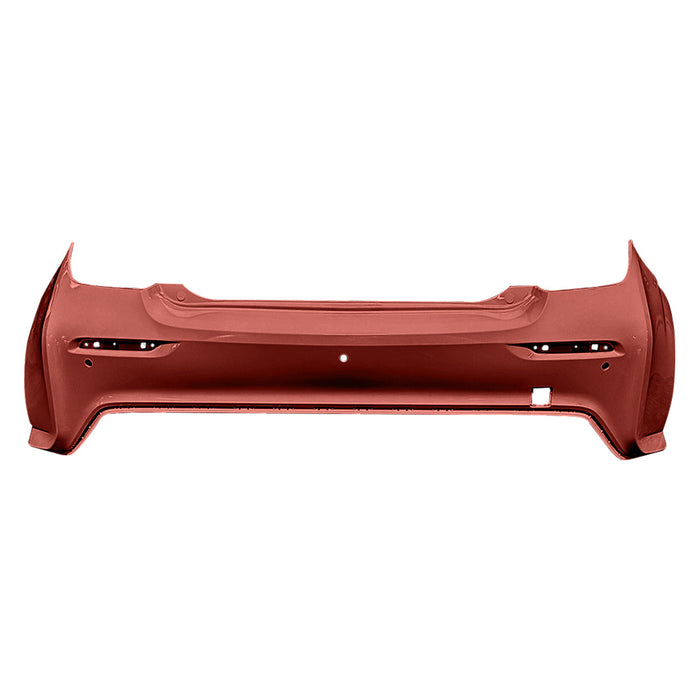 Chevrolet Sonic Hatchback CAPA Certified Rear Bumper With Sensor Holes & Without Remote Start - GM1100A04C