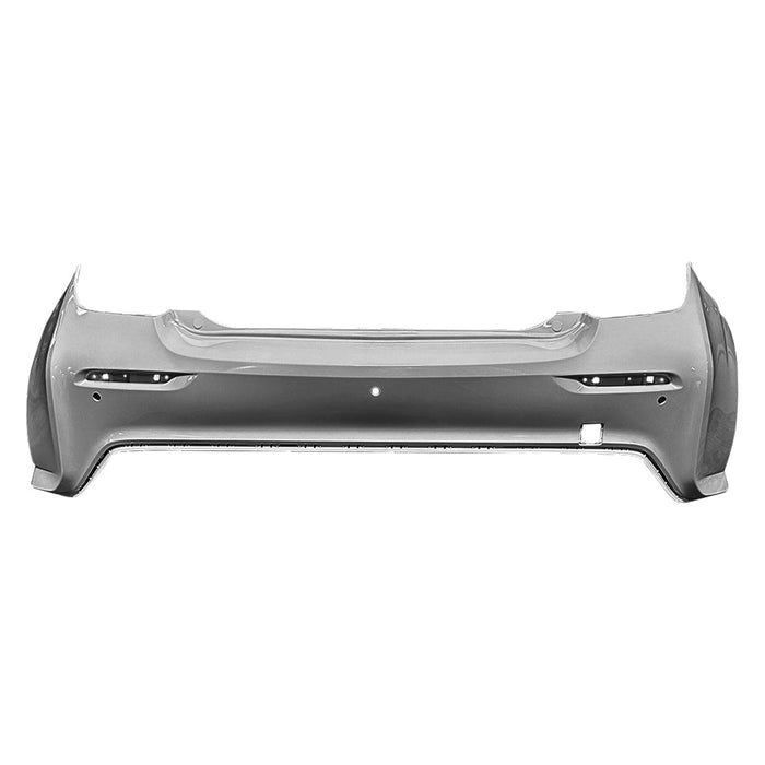 Chevrolet Sonic Hatchback CAPA Certified Rear Bumper With Sensor Holes & Without Remote Start - GM1100A04C