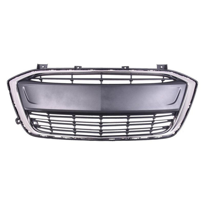 Chevrolet Sonic Hatchback Lower OEM Grille Matte Black With Chrome Moulding Exclude Rs Package - 42496925