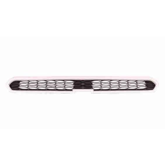 Chevrolet Spark Upper CAPA Certified Grille Matte Black With Chrome Moulding Without Fog Hole Ls/Lt - GM1200657C