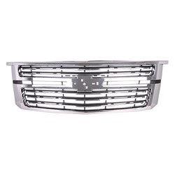 Chevrolet Suburban CAPA Certified Grille With Chrome Insert/Chrome Moulding - GM1200704C