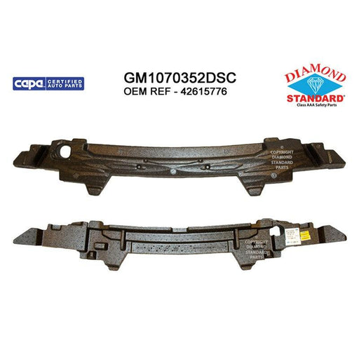 2021-2022 Chevrolet Trailblazer Rs Front Bumper Absorber - GM1070352-Partify-Painted-Replacement-Body-Parts