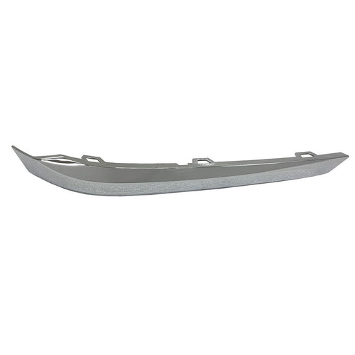 2022 Chevrolet Traverse Front Passenger Side Outer Bumper Molding Below Head Light Bright Chrome - GM1047133-Partify-Painted-Replacement-Body-Parts
