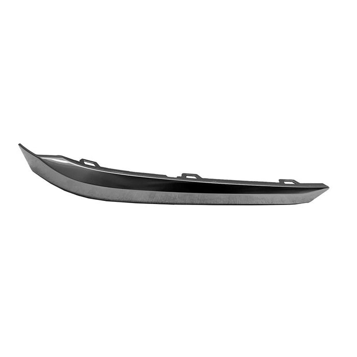 2022 Chevrolet Traverse Front Passenger Side Outer Bumper Molding Below Head Light Satin - GM1047132-Partify-Painted-Replacement-Body-Parts