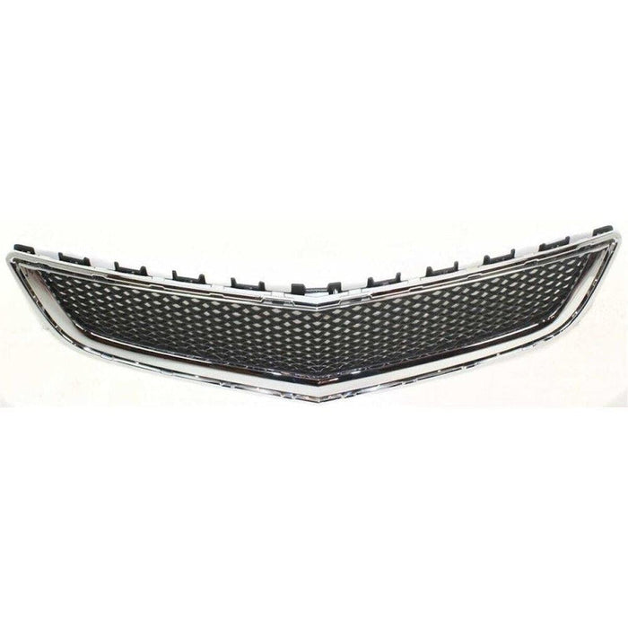 2009-2012 Chevrolet Traverse Grille Black With Chrome Moulding - GM1200615-Partify-Painted-Replacement-Body-Parts