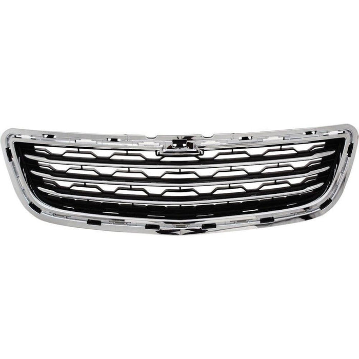 2015-2016 Chevrolet Trax Lower Grille Black With Chrome Frame Bar Mouldings - GM1200727-Partify-Painted-Replacement-Body-Parts