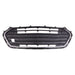 2017-2021 Chevrolet Trax Lower Grille Matte Black With Chrome Frame - GM1036196-Partify-Painted-Replacement-Body-Parts