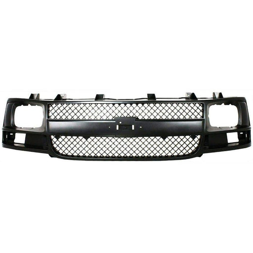 2003-2017 Chevrolet Van Chevy Express Grille Gray With Sealed Beam Head Light - GM1200538-Partify-Painted-Replacement-Body-Parts